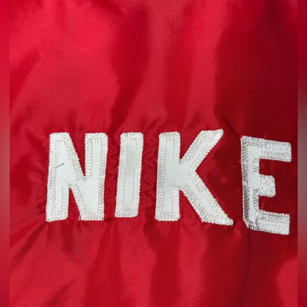 Vintage Russell Southern Co. 50s Nike Red XL Windbreaker Embroidered Jacket